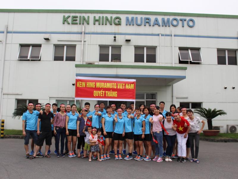 Công ty TNHH Kein Hing Muramoto (Việt Nam) tại VSIP Hải Phòng​ THÔNG BÁO TUYỂN DỤNG