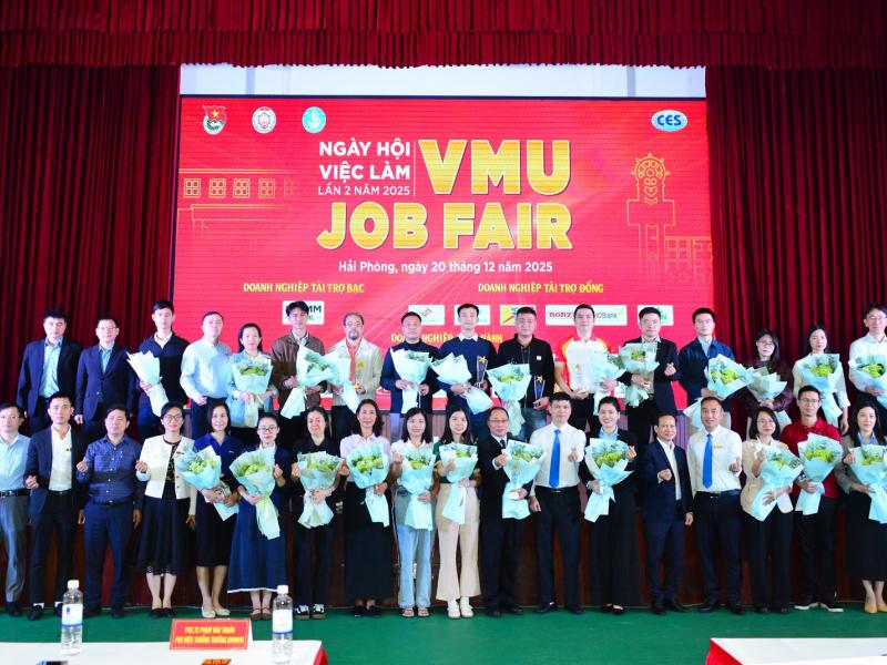 VMU JOB FAIR 2025 – ĐIỂM HẸN CƠ HỘI NGHỀ NGHIỆP CHO HƠN 2.000 SINH VIÊN