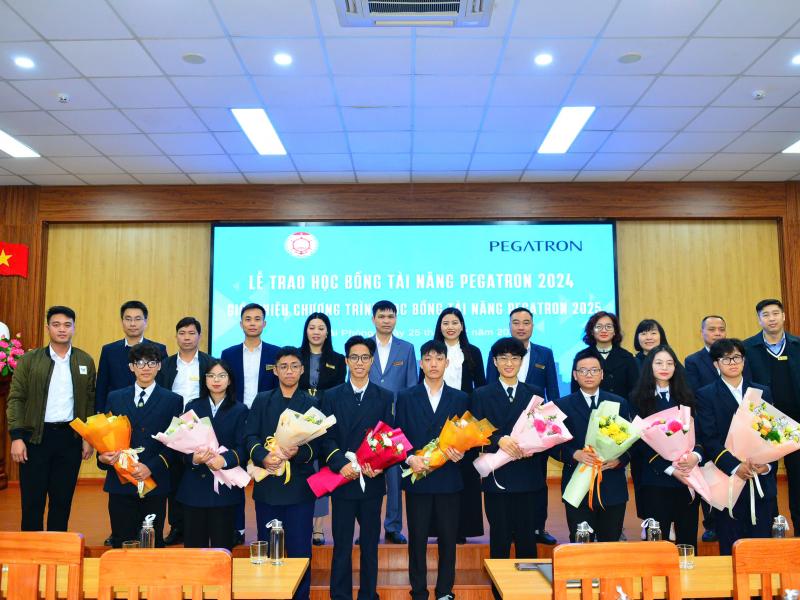 CHƯƠNG TRÌNH HỌC BỔNG TÀI NĂNG PEGATRON 2024